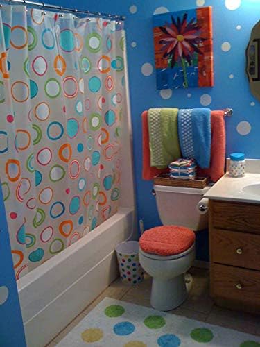 Polka Dot Wall Decals (63) Girls Room Wall Decor Stickers, Wall Dots, Vinyl Circle Peel & Stick DIY Bedroom, Playroom, Kids Room, Baby Nursery Toddler to Teen Bedroom Decoration (White) - Image 3