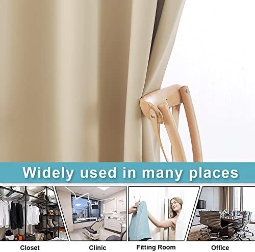 RYB HOME Wall Divider Curtain for Living Room Bedroom Kids Room Apartment - Image 5