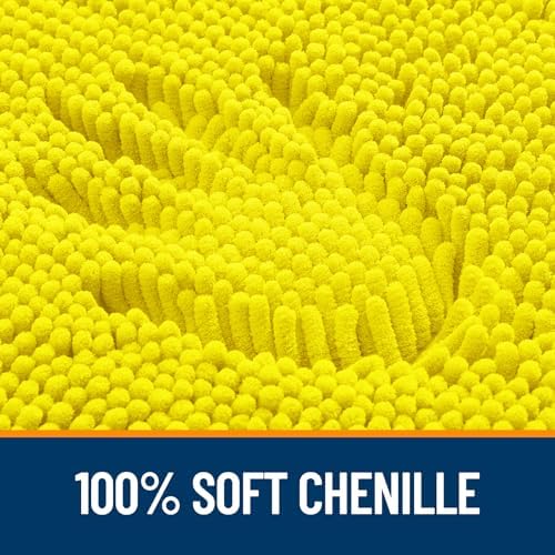 OLANLY Small Bathroom Rugs 24x16, Extra Soft Absorbent Chenille Bath Rugs - Image 4