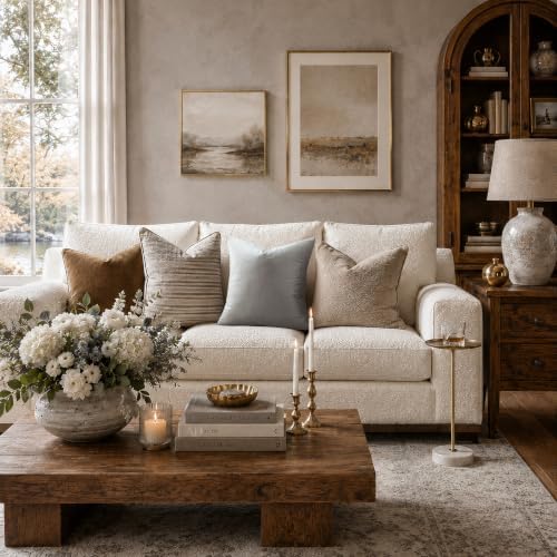 GIGIZAZA Silver Grey Velvet Throw Pillow Covers 16x16 Pack of 2 - Image 2