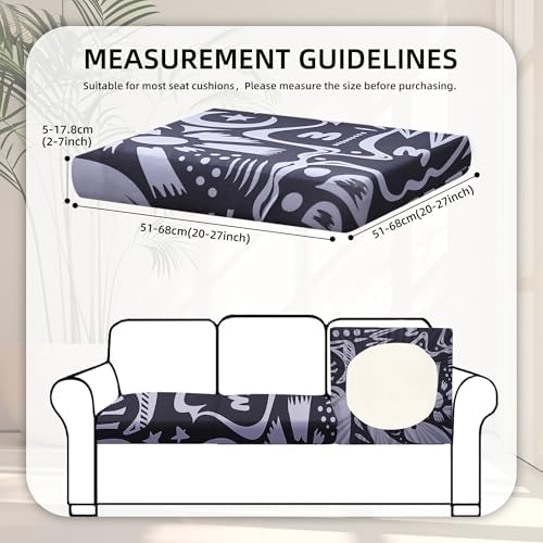 8 Pcs Outdoor Cushion Covers, Patio Sofa Cushion Covers Replacement - Image 2