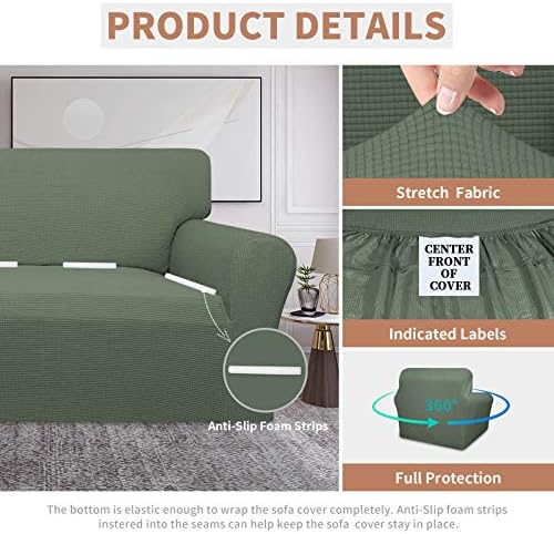 Easy-Going 100% Waterproof Oversized Chair Couch Cover, Stretch Sofa Cover - Image 4