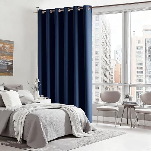 RYB HOME Blackout Thermal Insulated Curtain for Sliding Glass Door - Image 3