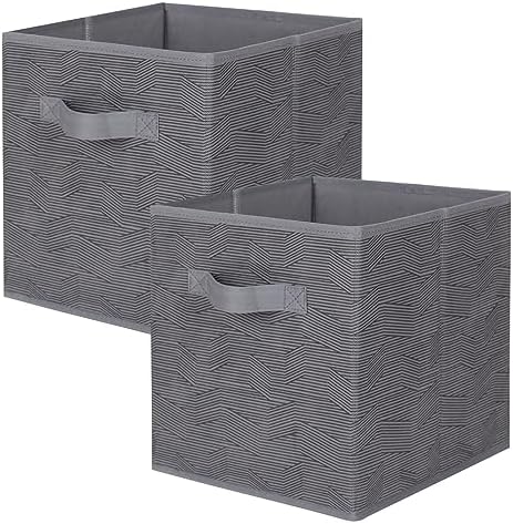 ShellKingdom Storage Bins, Foldable Fabric Storage Cubes And Cloth Storage by ShellKingdom
