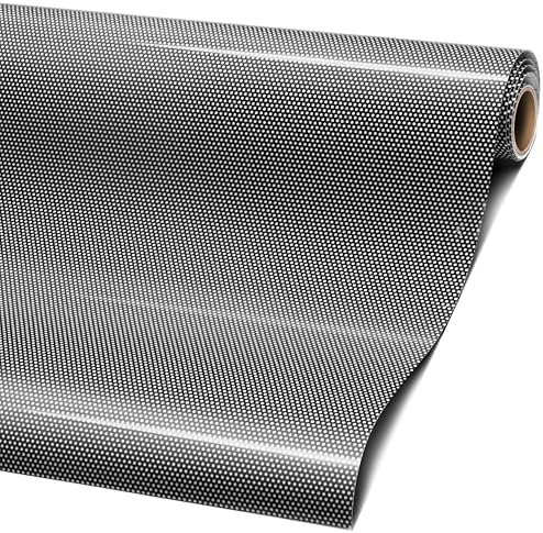 VViViD One-Way Perforated Black Vinyl Privacy Window Film Adhesive Glass Wrap Roll (50ft x 54 inches) by VVIVIDVINYL