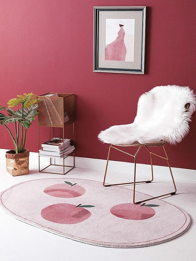 Safiyya Peel and Stick Wallpaper Rose Red Contact Paper Solid Color Decorative Self Adhesive Removable Wallpaper Modern Contact Paper for Wall Vinyl Roll 118"x17.7" - Image 4