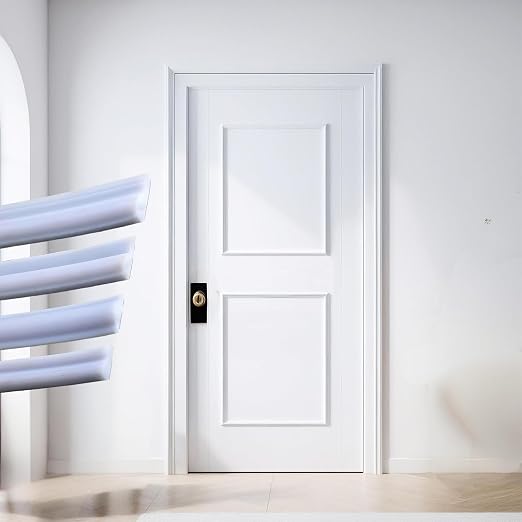 20FTx1.3IN Peel and Stick Wall Molding Trim, TPE Rubber Flexible Chair Rail for Mirror Frames, Doors & Home Decor - Matte White (Note: Heat Treatment Required for Best Adhesion) - Image 8
