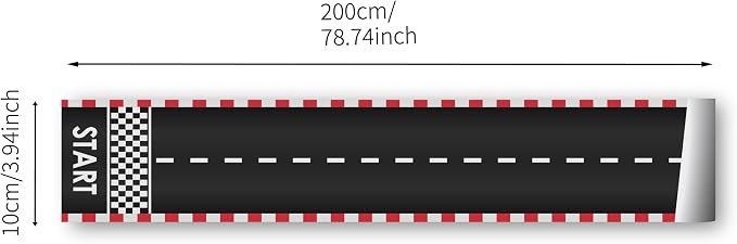 Peel and Stick Wall Decor Vehicle Road Border Decals for Kids Room Nursery DIY Vinyl Murals Boys Bedroom Decorations - Image 3