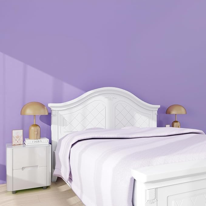 Purple Peel and Stick Wallpaper Solid Purple Contact Paper A Set of 15.7"x472" Matte Self Adhesive Waterproof Vinyl Roll for Wall Coverings,Cabinets,Countertops,Bedroom,Kitchen - Image 6
