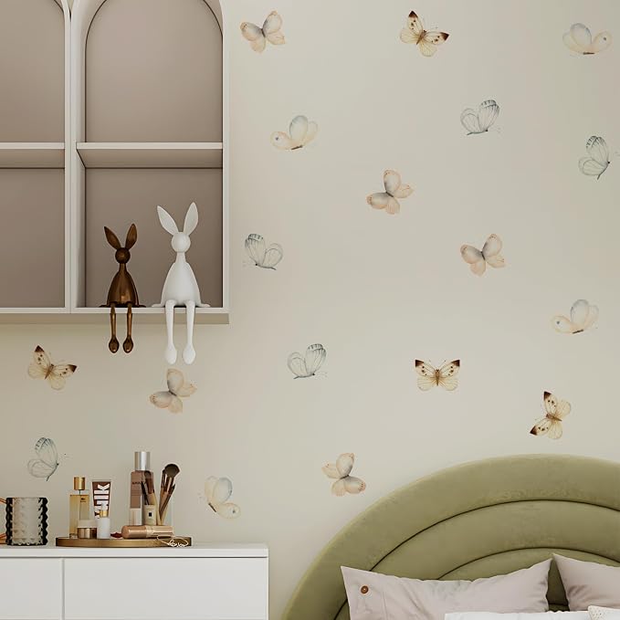 Boho Wall Decals Girls Bedroom Wall Stickers Removable Nursery Kids Room Decor Vinyl Murals DIY Cute Decorations 6 Sheets - Image 6