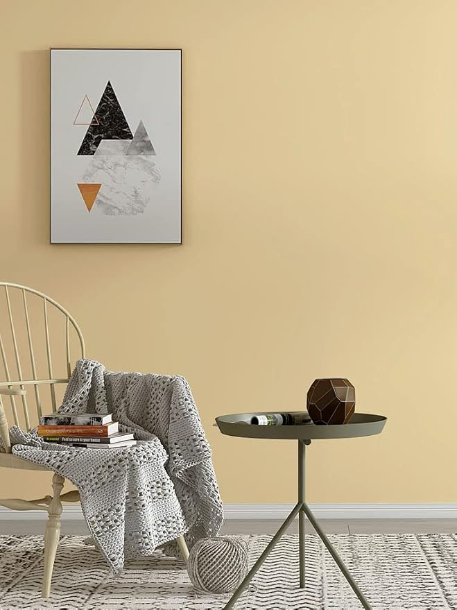 Yasinet 17.7" X 393.7" Peel and Stick Wallpaper - Champagne Textured, Waterproof, Self Adhesive, Removable Decorative Vinyl Film for Wall, Bedroom - Image 8