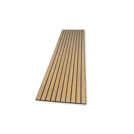 Modern Wood Slat Wall Panels, Peel and Stick Acoustic Panels, Self-Adhesive Wall Covering and Easy Installation, 47.24x11.82in. 8-Pack Natural Wood Finish(Walnut) - Image 6