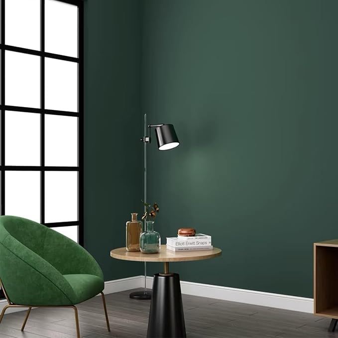 Yancorp 120" Matte Green Contact Paper - Peel & Stick Wallpaper, Removable Solid Green for Cabinets & Countertops (16"x120") - Image 3