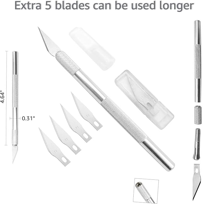 Art3d Smoothing Tool Kit for Peel and Stick Wallpaper | Vinyl Backsplash Tile, Complete Basic Tool Set, Bubble & Crease Removal, Ergonomic Grip, Safe for DIY and New Home Buyer - Image 3