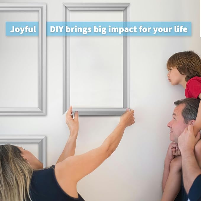 Art3d Pre-Cut Wall Molding Set, Ready-to-Assemble Panels, 3 Top 3 Bottom | Ready-to-Assemble Wainscoting Panel, High-Impact, Precision Pre-Cut, DIY-Friendly, Ideal for Indoor Wall Decor, Accent Walls - Image 9