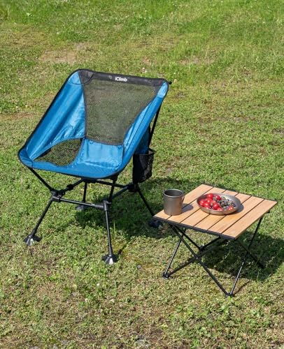 iClimb Ultralight Compact Camping Folding Table (Nature- S) - Image 2