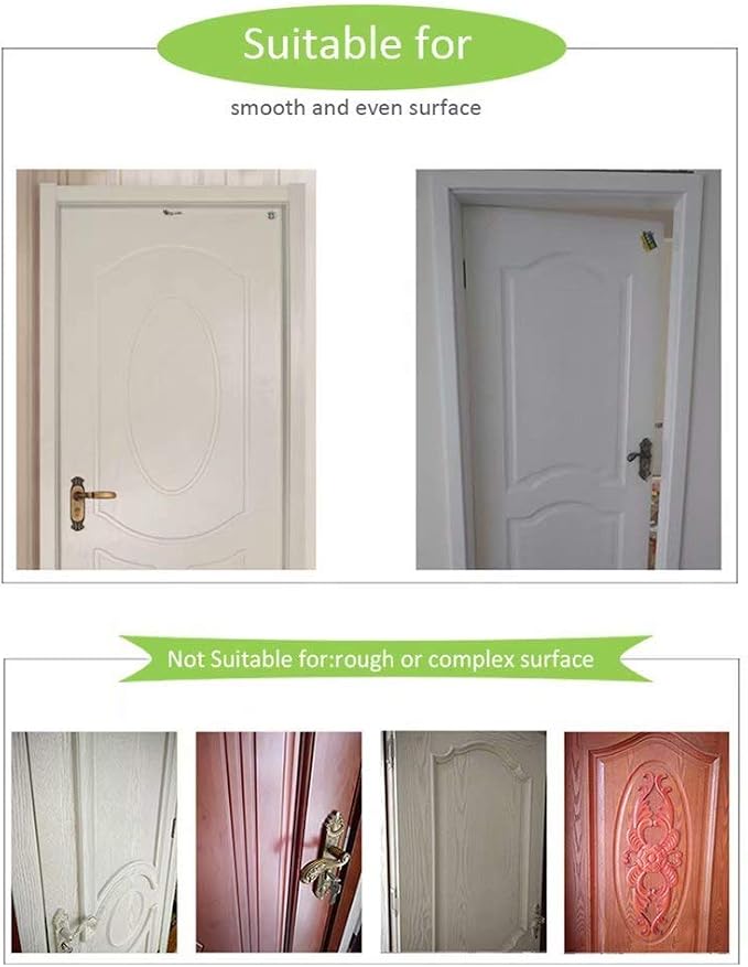 COLORSPRING 3D Door Stickers Peel and Stick, Bookcase Door Decal Cover | Removable Self-Adhesive Wallpaper Mural for Home Décor - Image 4
