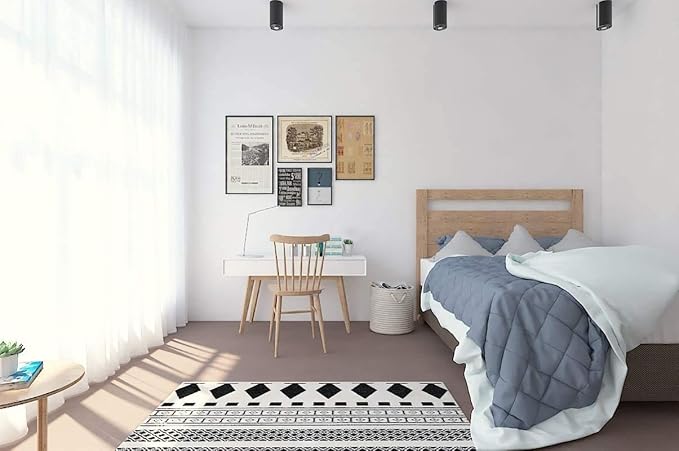 Safiyya 314.9"x17.7" Peel and Stick Wallpaper White Contact Paper Solid Color Removable Wallpaper Self-Adhesive Waterpoof Wall Paper - Image 4