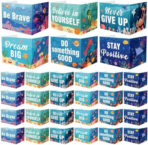Honoson 24 Pcs Inspirational Privacy Folders for Students by Honoson