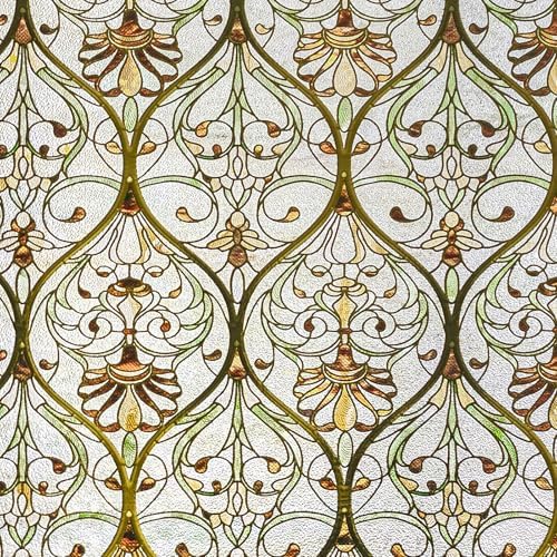 ADD.HERES Window Privacy Film, 3D Stained Glass Window Film, 23.6x35.4in - Image 2