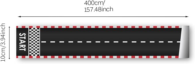 Wall Border Road Stickers Nursery Decor Street Boys Bedroom Decals Vehicle Removable Wallpaper Kids Room Vinyl Murals DIY Cute Decorations - Image 3