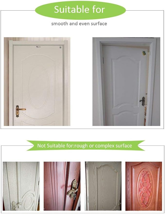 TUOKING Door Sticker,Peel and Stick Removable Vinyl Door Decals | Wallpaper Waterproof Self-Adhesive Mural for Home Decor,Wall Covers Poster,30.3" W x 78.7" L, Set of 2 Sheets - Image 9