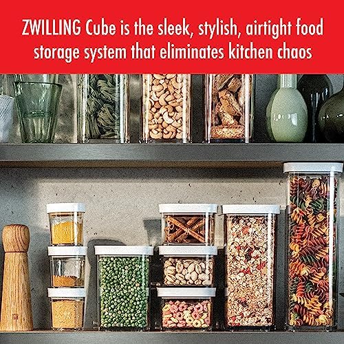 ZWILLING Fresh & Save Cube 3-pc Spice Set, Plastic, Airtight Dry Food Storage Container - Image 4