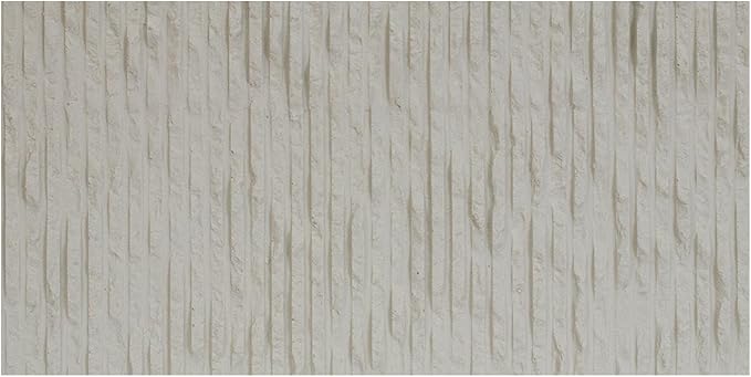 3D Wall Panels - 1PCS 7.9"x11.8" Faux Stone Wall Covering - MCM Modified Clay Material for Home Art, Accent Brick, Modern Exterior/Interior Decoration, Sample-White Texture by NAMAII