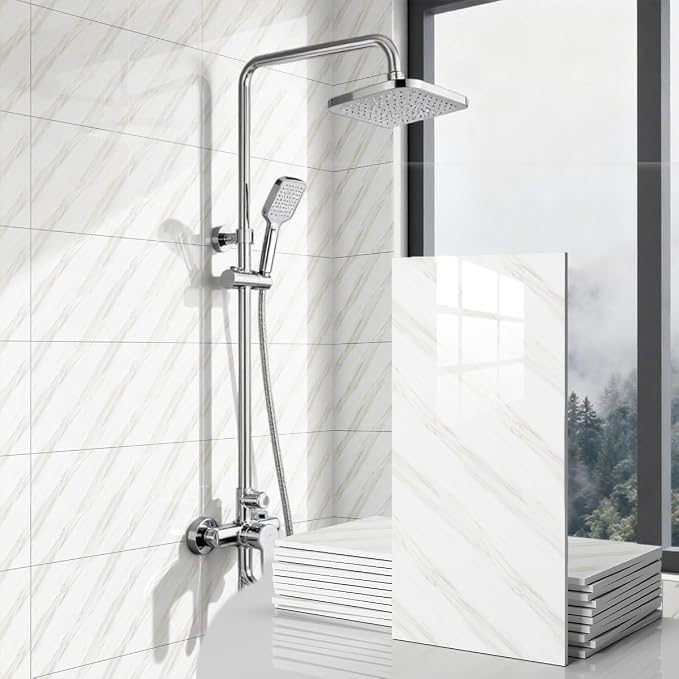 10 PCS Marble Peel and Stick Wall Panels 23.6"x11.8" Sticker | Self Adhesive, PVC, Waterproof Backsplash Tile for Bathroom, Kitchen, Living Room, Style3 - Image 7