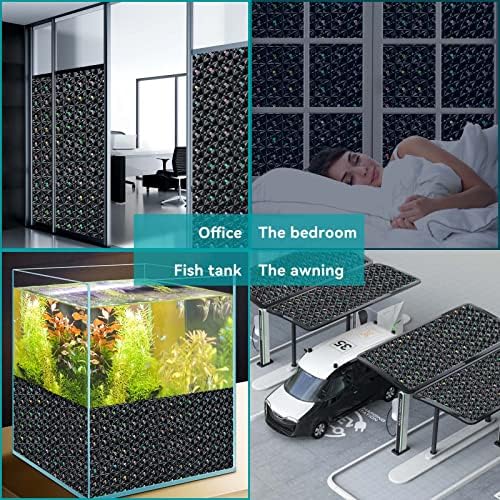 Windimiley Blackout Window Film, 100% Light Blocking Privacy, 35.4" x 78.7" - Image 5