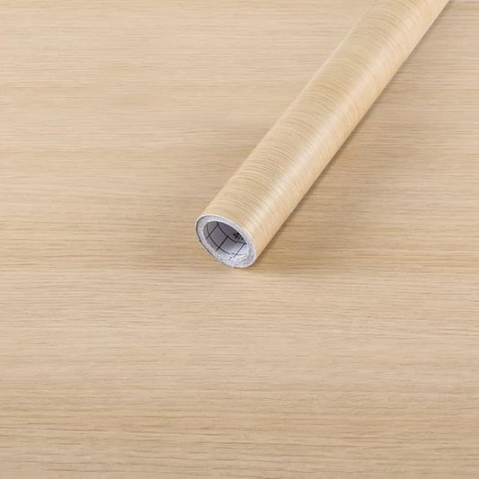 Arthome 23.6" x200"Peel and Stick Oak Wood Contact Paper Self-Adhesive Wall Paper,Decorative Vinyl Film for Countertop, Cabinets, Shelf, Drawer Liner,Easy to Clean Removable Wall Covering by ArthomeWALLDECOR