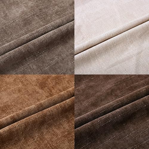 Set of 4 Soft Textured Decorative Throw Pillow Covers 12X20 Inch Cozy Farmhouse Cushion Cover Square Accent Pillow Cases for Bed Couch Sofa Living Room, Beige Taupe Brown - Image 7
