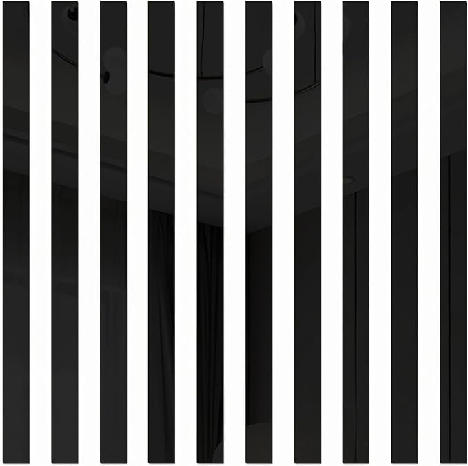 15 Pcs Self-Adhesive Flexible Molding Trim, Vibrant Mirror Like Stickers, Removable Decals Stickers for Wall Frames/Wallpaper Border/Waist Lines(Black) - Image 5