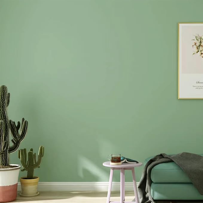 Sage Green Peel and Stick Wallpaper Solid Sage Green Contact Paper A Set of 23.6"x236" Matte Self Adhesive Waterproof Vinyl Roll for Wall Coverings,Cabinets,Countertops,Bedroom,Kitchen - Image 7