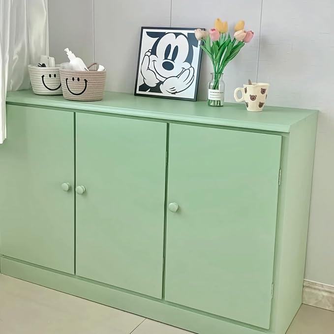 Sage Green Peel and Stick Wallpaper Solid Sage Green Contact Paper A Set of 15.7"x472" Matte Self Adhesive Waterproof Vinyl Roll for Wall Coverings,Cabinets,Countertops,Bedroom,Kitchen - Image 8