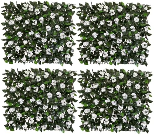 Expandable Fence Privacy Screen for Balcony Patio Outdoor,Decorative Faux Ivy Fencing Panel,Artificial Hedges (Single Sided Leaves)…3 by Unknown