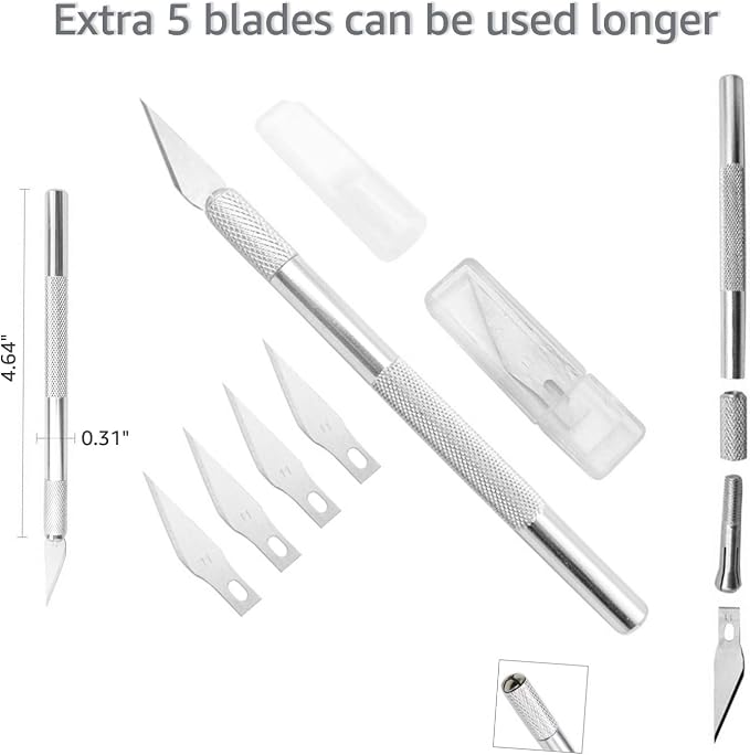 Art3d Smoothing Tool Kit for Peel and Stick Wallpaper | Vinyl Backsplash Tile, Complete Basic Tool Set, Bubble & Crease Removal, Ergonomic Grip, Safe for DIY and New Home Buyer - Image 6