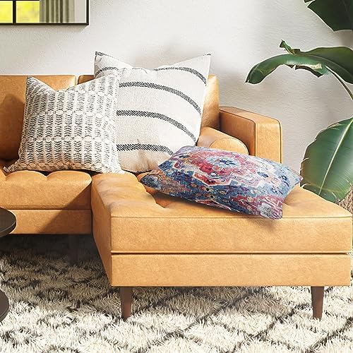 Snycler Antique Boho Hereke Rug Print Boho Throw Pillow Cover 12x20 Inch Set of 2 Double Sided Decorative Soft Throw Pillow Case Cushion Case for Home Decor Living Room Bed Couch Car - Image 5