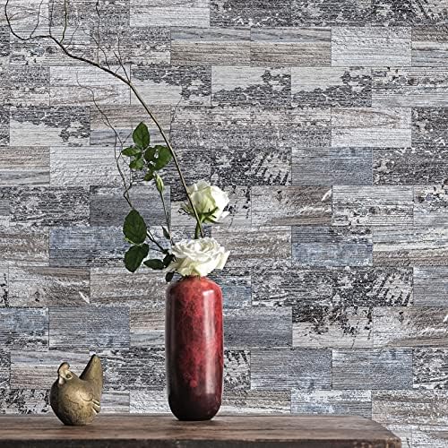 Art3d 102-Pack Peel and Stick Backsplash, Stick on Subway Tile, Wood Plank - Image 3