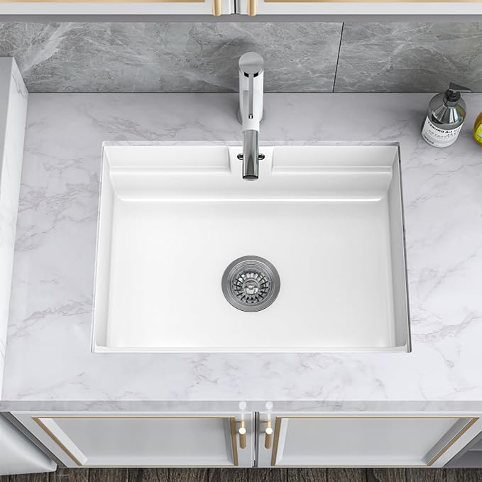 White/Grey Marble Contact Paper Marble Wallpaper Peel and Stick with Tools | 23.6" x 118" Self Adhesive Vinyl Film Contact Paper for Countertops - Image 8