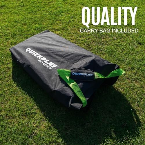 QUICKPLAY Pro 6-Seater Team Bench with Canopy Shelter - Sideline - Image 4