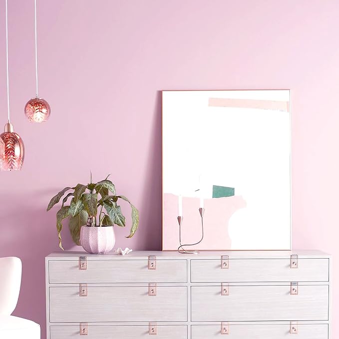 Pink Peel and Stick Wallpaper Solid Pink Contact Paper A Set of 15.7"x472" Matte Self Adhesive Waterproof Vinyl Roll for Wall Coverings,Cabinets,Countertops,Bedroom,Kitchen - Image 4