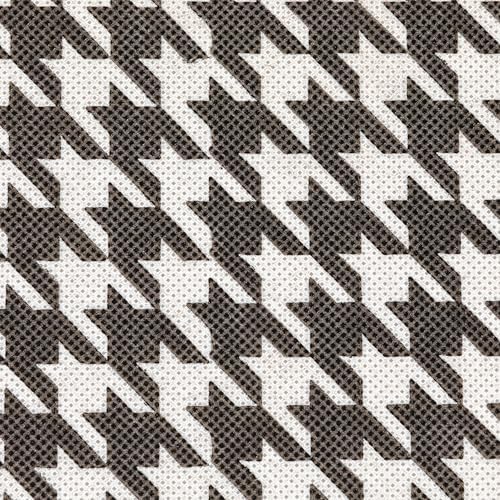 Household Essentials Foldable Fabric Storage Cubes 6-Pack – 11x11x11 Stackable Non-Woven Bins with Chipboard Sides & Grommet Handles – Closet, Shelf, Nursery, or Office Organizer – Houndstooth - Image 5