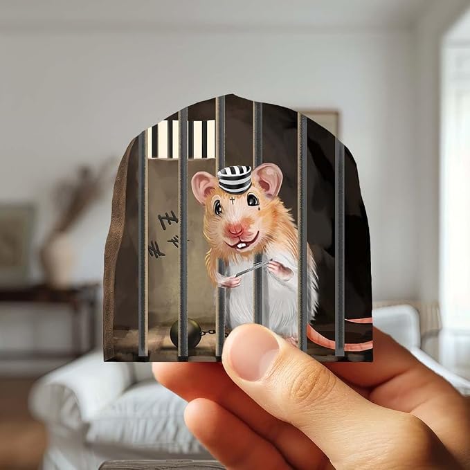 Mouse Reading Book, Wall Decor Sticker Decal, Kids Room, Classroom, Home, Bedroom, Bookcase, Book Lover, of Mice and Men, Children, Adorable, (Mouse Trap) - Image 6