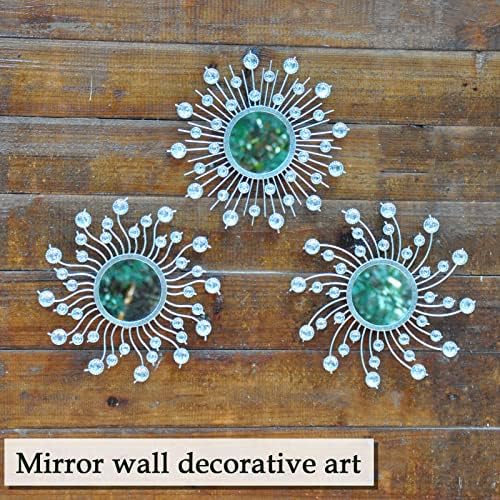 Mirror Wall Decor Metal Sun Mirror Home Decoration Wall Art - Image 6