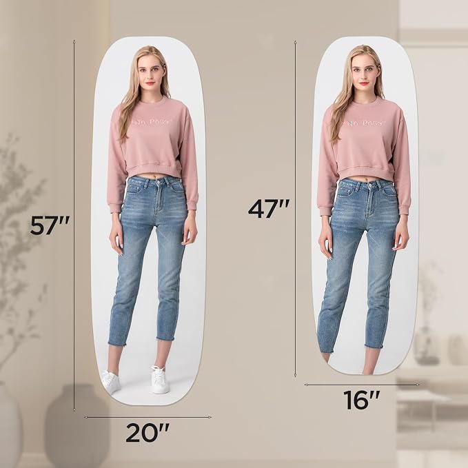 iCAGY Acrylic Full Body Self-Adhesive Shatterproof Mirror - Image 5