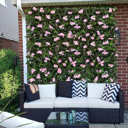 Expandable Fence Privacy Screen for Balcony Patio Outdoor,Decorative Faux Ivy Fencing Panel,Artificial Hedges - Image 7