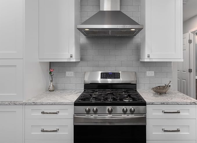 StyloVue 100 Pieces Peel and Stick Backsplash for Kitchen, 3" x 6" PVC Subway Tile Upgraded Brushed Stainless Backsplash Stick on Tile Elevate Kitchen, Bathroom, Fireplace,RV - Image 5