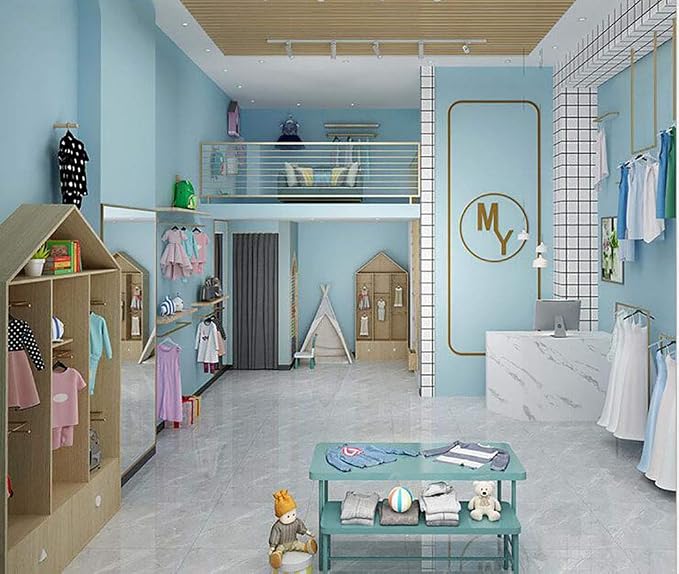 Yasinet 17.71" X 118" Blue Teal Wallpaper Teal Peel and Stick Wallpaper Solid Color Contact Paper Modern Self-Adhesive Waterproof Wall Paper for Wall Decorative Cabinets countertop Shelf Liner Vinyl - Image 2