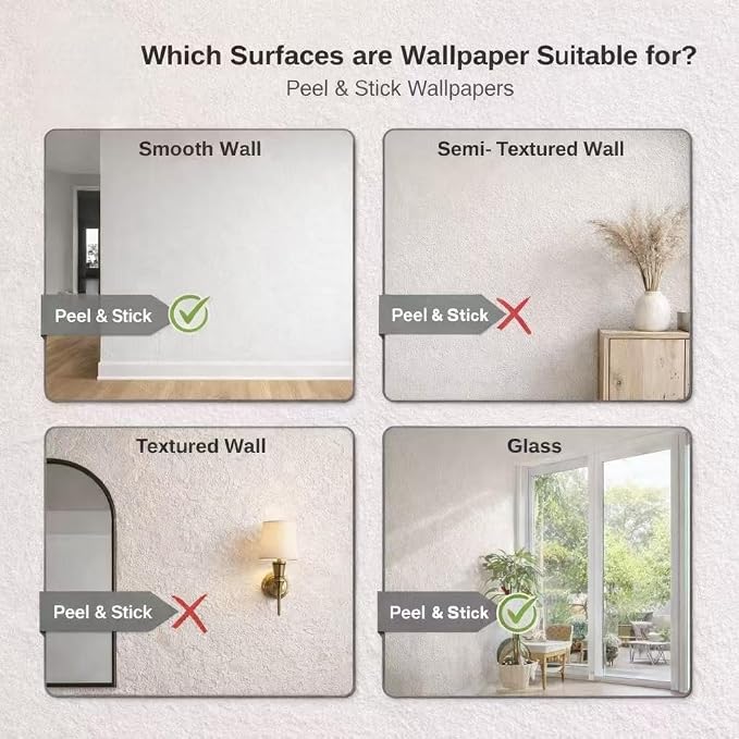 Vintage Tropical Botanical Peel and Stick Wall Mural, Canvas Wallpaper | Large Removable Woodland Mural for Living Room Bedroom Office Home Decor and Accent Walls in Multiple Standard Sizes - Image 9